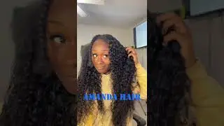 #amandahairs 😎Friendly to beginners! V-part for the win🔥 #hairreview #shorts #wiginstall #tutorial