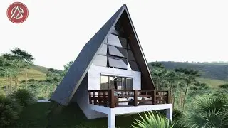 ELEGANT A-FRAME HOUSE!  |ARKIPEACE