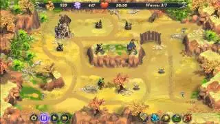 Royal Defense: Invisible Threat Desert Bones Level 1-15 Hard 3 Stars