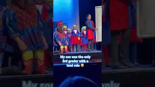 So awesome watching you kid find their new passion ❤️💙 #shrekjr #lordfarquaad