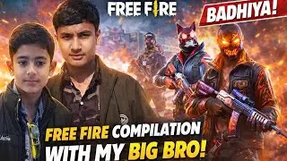 Free Fire fight with big bro🔥 | 5 Year Old Shivansh Defeats Rajvir Dadu 😱 | Youngest Gamer