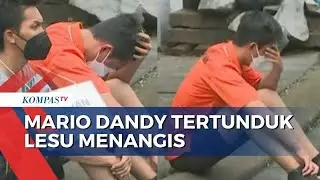 Mario Dandy Tampak Lesu dan Sempat Menangis di Tengah Rekonstruksi Berlangsung..!