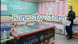 Ice Cream / Honesty Store in Korea