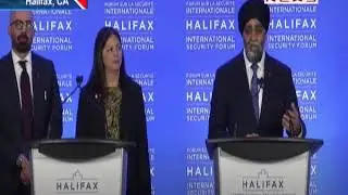 Security Conference Hosted By Defense Minister Harjit Sajjan Gathers In Halifax