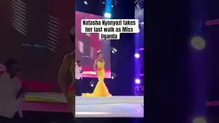 Наташа Нионёзи совершает свой последний проход в качестве Мисс Уганда, победительницы конкурса &laquo;М...