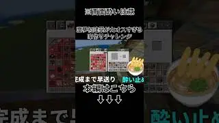 【マイクラ】霊夢初建築がカオスすぎる？！家作りチャレン！#shorts