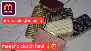 Under ₹250🔥😍Very beautiful, handy, party essential || #affordable #meeshoclutchhaul 