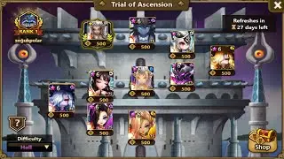 Toa Hell Full Clear OCT&NOV Summoners War