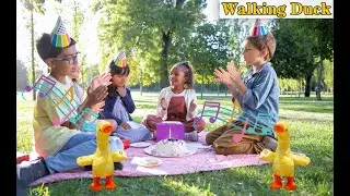 FIGHTART Dance Duck Walking Quacking Upgrade Version Dancing Cactus Talking Mimicking Repeating Toy