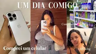 VLOG |  comprei um celular novo📱, unboxing de comprinhas 🛍️ e minha rotina. 