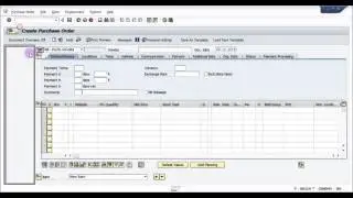 How to create a Purchase Order in SAP - SAP MM basic Video