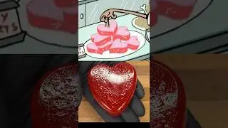 Give Gigantic Grins With The Ed's Gooey Jelly Hearts!❤️ #shorts #ededdneddy #jelly #valentinesday