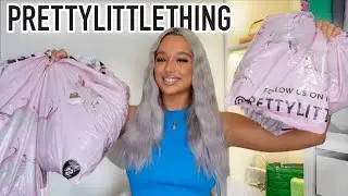 new in prettylittlething try on haul 💕