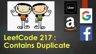 LeetCode 217  Contains Duplicate