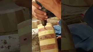 Wood HOTPOT Art #hotpot #woodwork #howto #diywood #decor
