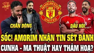 Tin MU Trưa 1/1: CUNHA - MA THUẬT HAY THẢM HOẠ? SỐC! AMORIM NHẬN TIN SÉT ĐÁNH