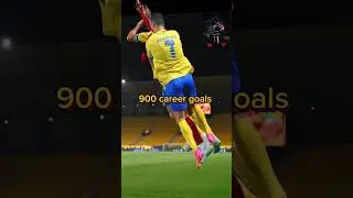 Cristiano Ronaldo has hit 900 career goals #football #realmadrid #alnassr #cristianoronaldo