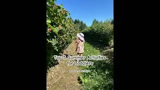 TOP 5 Summer Activities for TODDLERS #beach #travel #kids #summer #lake #outdoors #fun #adventure