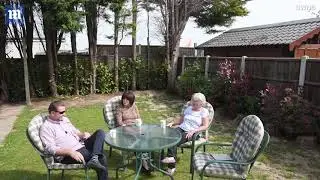 Video :'50 planes a day' taxi past Southend pensioner's back garden