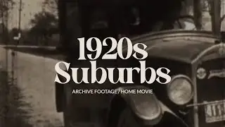 Archive footage of Dancing and Family Photos in the 1920s, Home Movie, 9.5mm (Path&eacute;)
