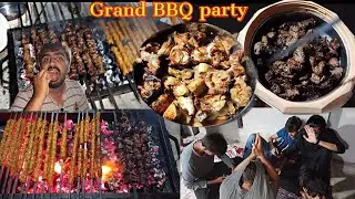BBq party | Home food Vlog | Family vlog | Daily vlog | Pakistan street food | Lahore street food