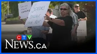 Seniors rally against rent increases