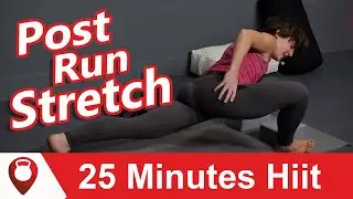 25 Min Post Run Stretch | Post Run Stretches Routine | Stretches For Runners | Fitscope Studio
