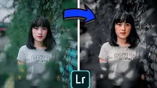 KEREN!!! Tutorial edit foto dark black & orange lightroom cc android terbaru