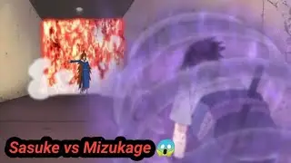 Sasuke VS Mizukage 😱 | Naruto Shipudden Story line with English subtitle