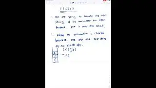 Valid Parentheses solution || to determine balanced brackets solution
