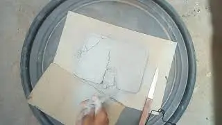 |ASMR CEMENT|cement+sand shaving crumbling dusty compliation#satisfing#relaxing#asmrcement..