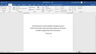How to insert different page number formats in same word document with different cover page
