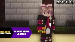 Aeloria: lore snippet - Priest Kurm, Gives a Sermon! | Minecraft RP (applications Open)