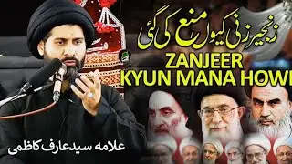 Allama Arif Shah Kazmi | zanjeer zani kiu mana ki gae | shiamultimedia