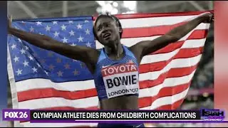 Olympic gold medalist Tori Bowie died from childbirth complications