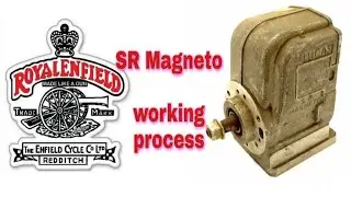 Royal enfiled old bullet (1959) SR Magneto working process and explanation