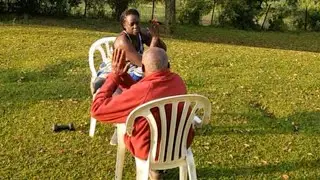 Chair Yoga with my 85yr old Dad