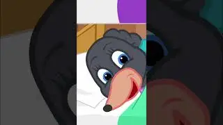 SOMMEIL DES TAUPES R&Eacute;VEIL, M&Eacute;NAGE ET UNE SURPRISE 🎁 Dessin amusant d'enfant 🙌