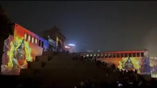 Kashi Vishwanath | light show #trending #music #shiv #lifeisbutadream #nature #god 