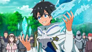 Ele Reencarnou como um Mago de Água em um Novo Mundo com Poderes Rank S - Anime Recap Isekai