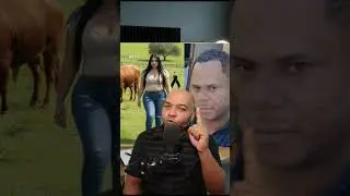 Francia Mar&iacute;a Lora no se di&oacute; cuenta cuando el toro entr&oacute; a la casa, en Barrancon, Puerto Plata.