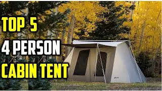 Best 4 Person Cabin Tent Review &ndash; Spacious & Durable Picks
