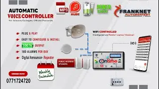 Automatic Bell Management System,WiFi,trusted by 3500+ schools & industries in sri lanka 0771724720