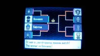 Pok&eacute;mon World Tournament Kanto Leaders Shiny Only! (Pok&eacute;mon Black 2 and White 2)
