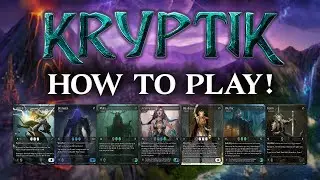 Как играть в коллекционную карточную игру Kryptik