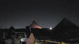 light show piramids egypt