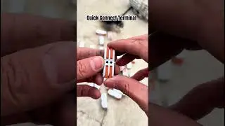 Quick Connect Terminal #QuickConnectTerminal #ElectricalConnections #DIYElectrical #WiringTips