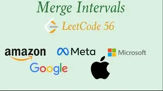 Merge Intervals - Blind 75 - LeetCode - Python