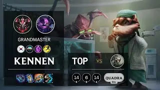 Kennen Top vs Camille - KR Grandmaster Patch 10.14