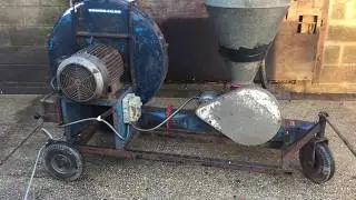Kongskilde TRL CA-20 Grain blower sucker. 3 phase. Very powerful.
